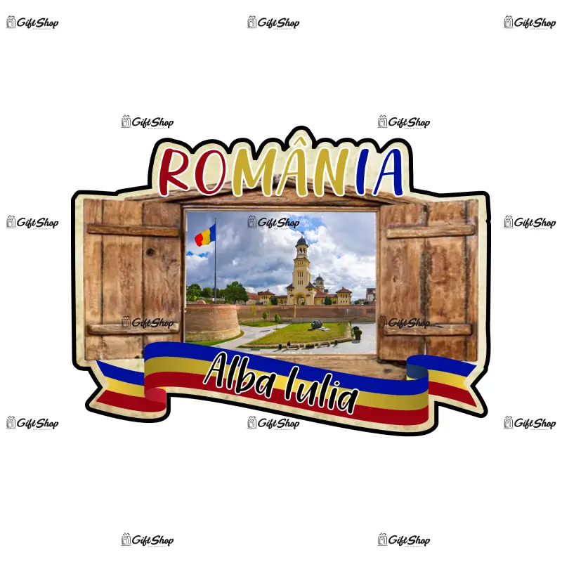 Alba iulia romania, magnet frigider mgs153